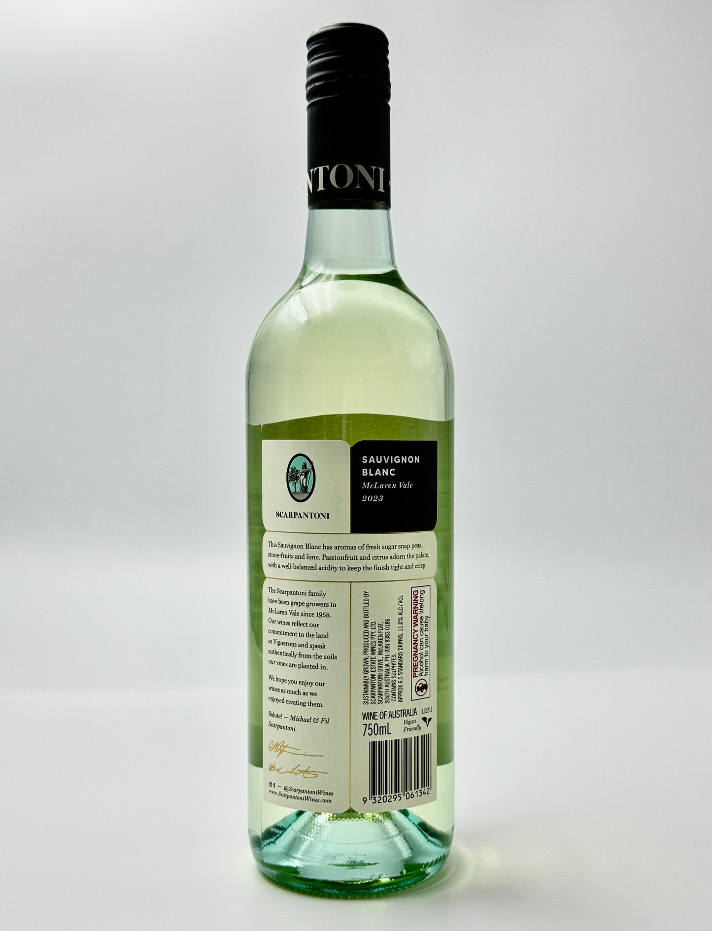 Scarpantoni Sauv Blanc 750ml